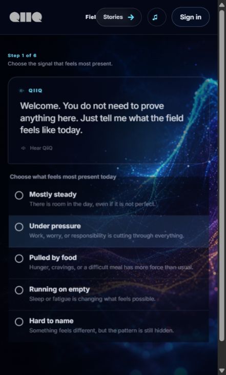 Quest Loop choices including Running on empty